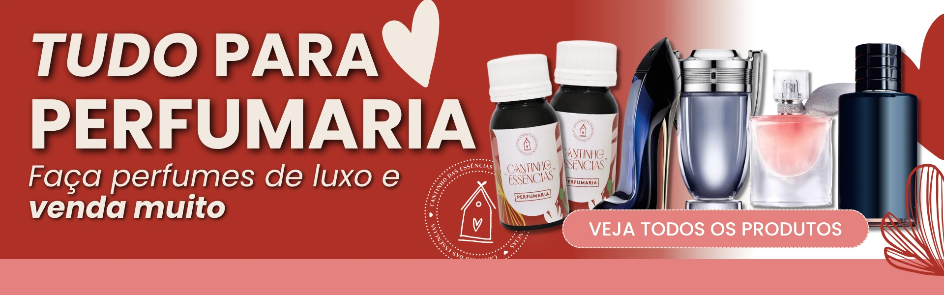 TUDO PARA PERFUMARIA