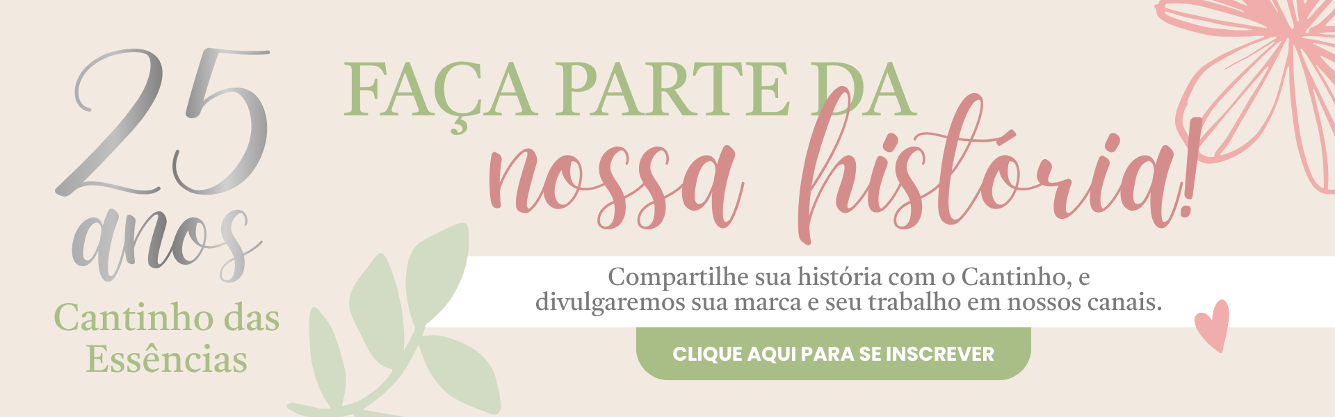 faça parte da nossa história