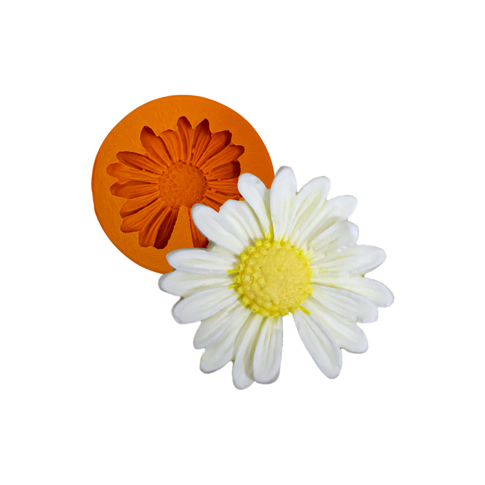 Molde De Silicone Mini Margarida
